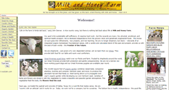 Desktop Screenshot of milkandhoneyfarm.com